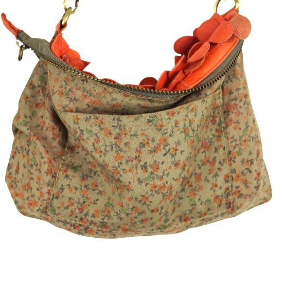 Jesslyn Blake Genuine Leather Fish Scale Fringe‎ Clutch Shoulder Bag Purse - Picture 7 of 8